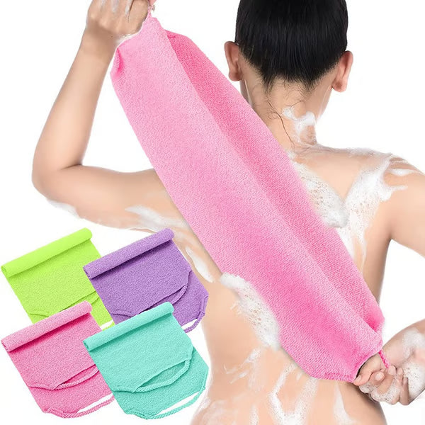 Extended Exfoliating Back Scrubber with Handles PRO