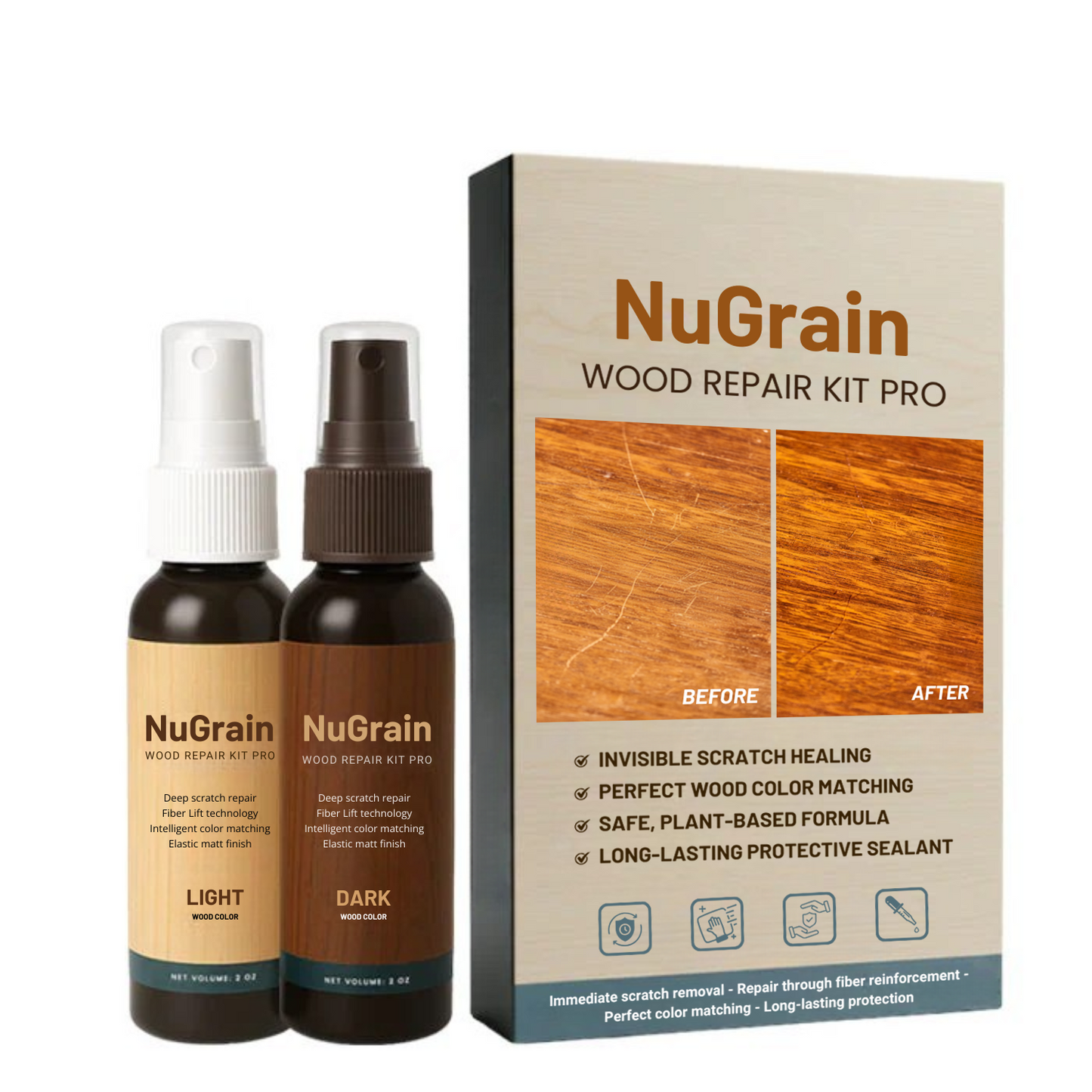 NuGrain Wood Repair Kit PRO