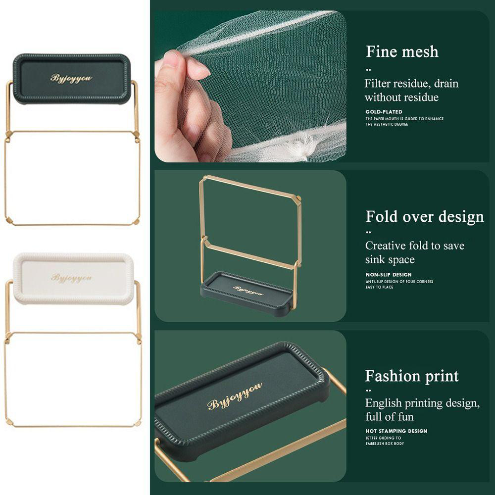 Foldable Kitchen Sink Filter Rack