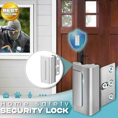 High-Security Metal Door Lock