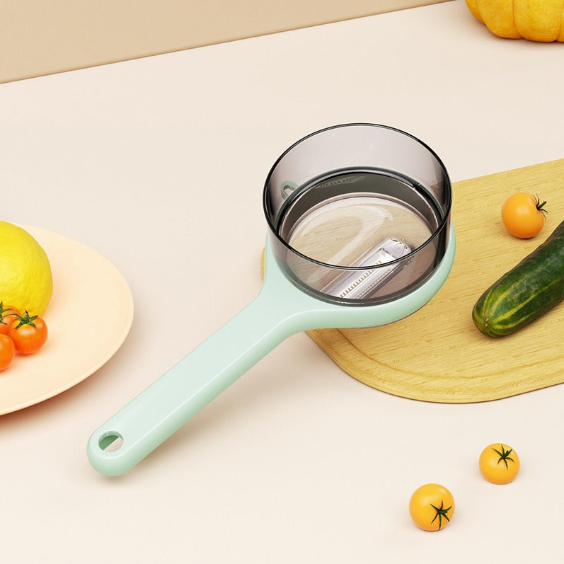 Dual-Edge Peeler with Built-In Storage