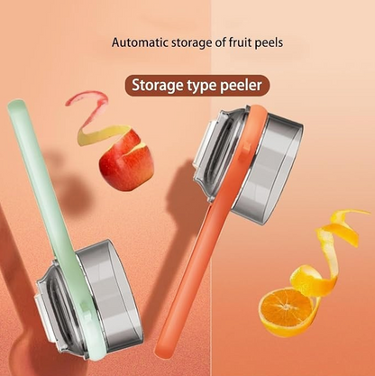 Dual-Edge Peeler with Built-In Storage PRO