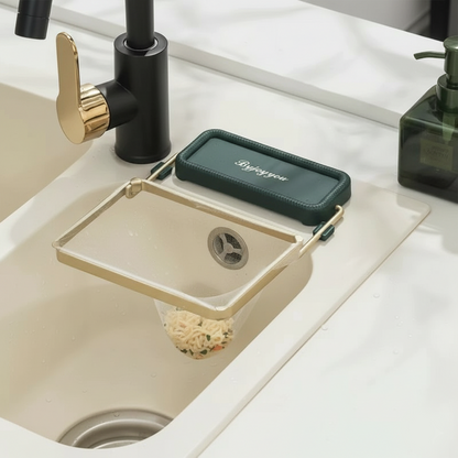 Foldable Kitchen Sink Filter Rack