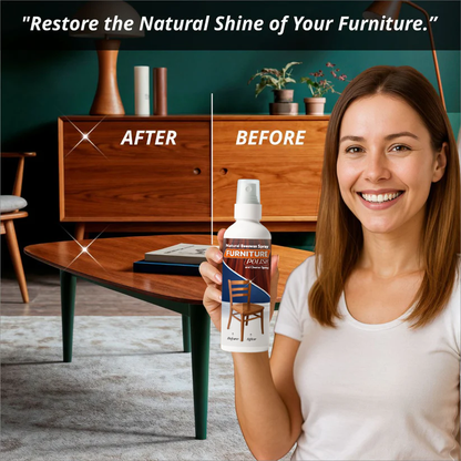 Natural Beeswax Spray Furniture Polish and Cleaner Spray