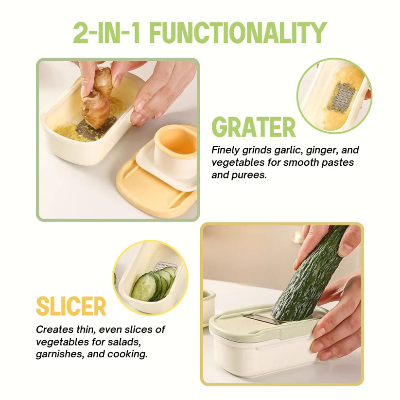 2-in-1 Mini Grating Slicer