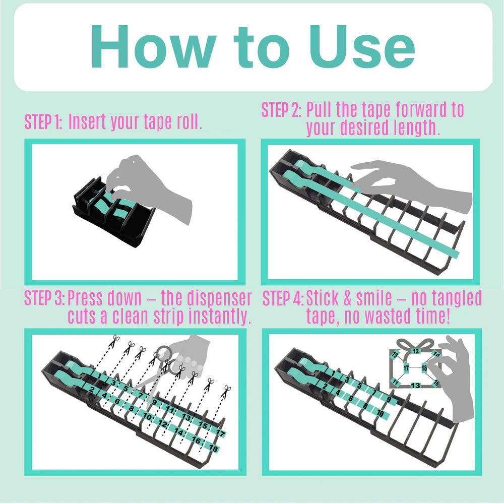 Easy Strip Tape Dispenser