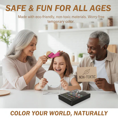 Festive Fun Hair Chalk Combs PRO