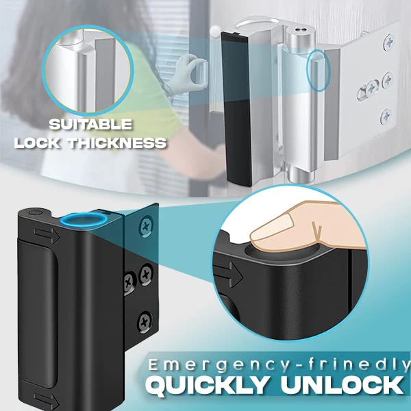 High-Security Metal Door Lock