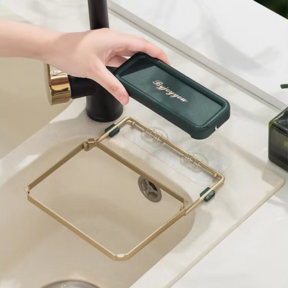 Foldable Kitchen Sink Filter Rack