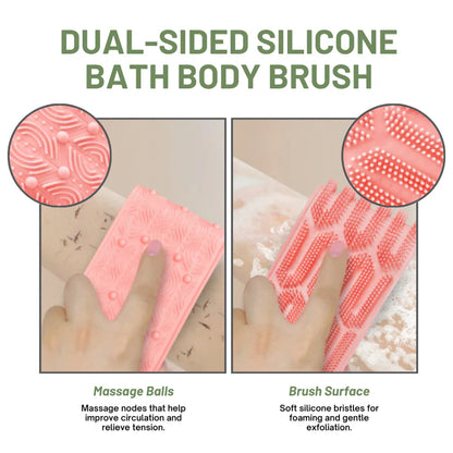 Silicone Bath Body Brush PRO