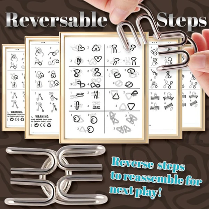 3D Metal Challenge Puzzle Toy