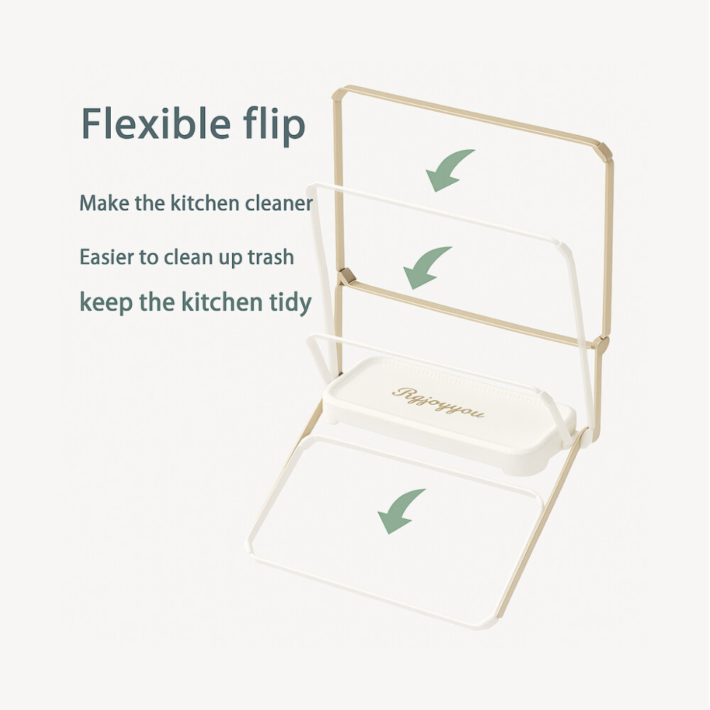 Foldable Kitchen Sink Filter Rack