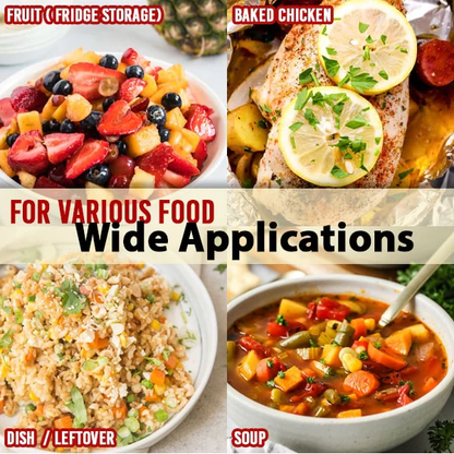 Reusable Heat-Locking Aluminum Foil Food Cover (50PCS)