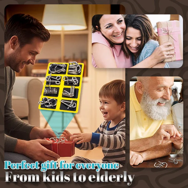 3D Metal Challenge Puzzle Toy