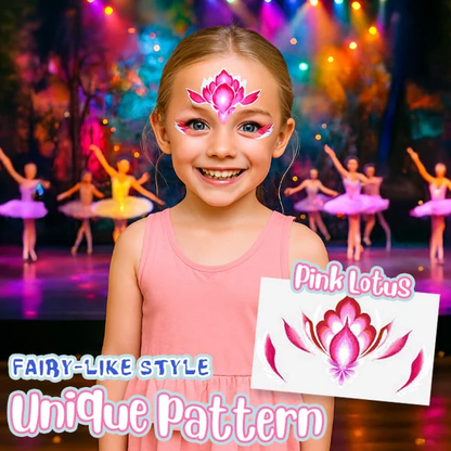 Easy-Stick Realistic Face Paint Sticker Set (8PCS)