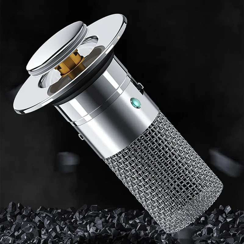 Sink Drain Strainer with Removable Stainless Steel Basket