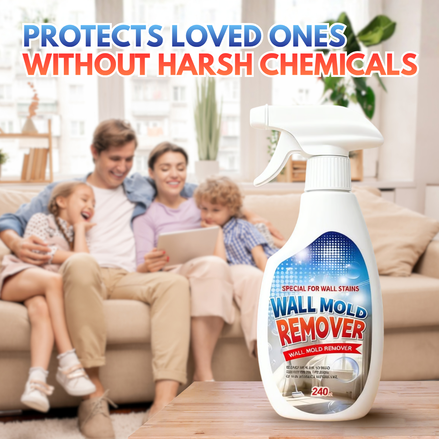 Rapid Mold-Removing Spray