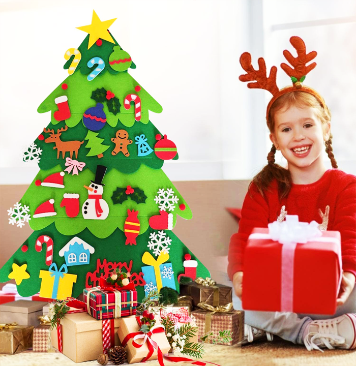 DIY Felt Christmas Tree