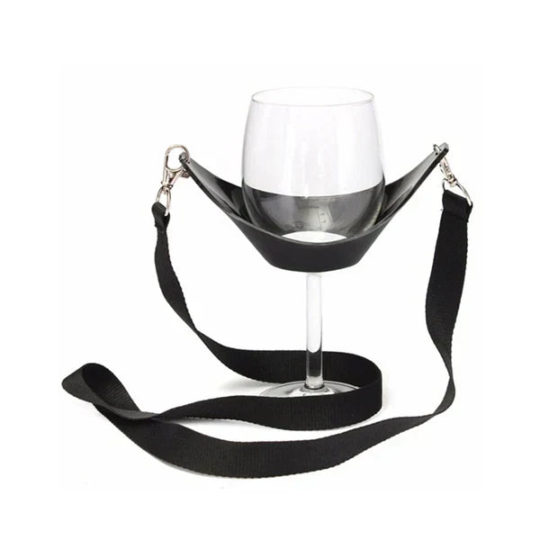 Hands-Free Wine Glass Holder