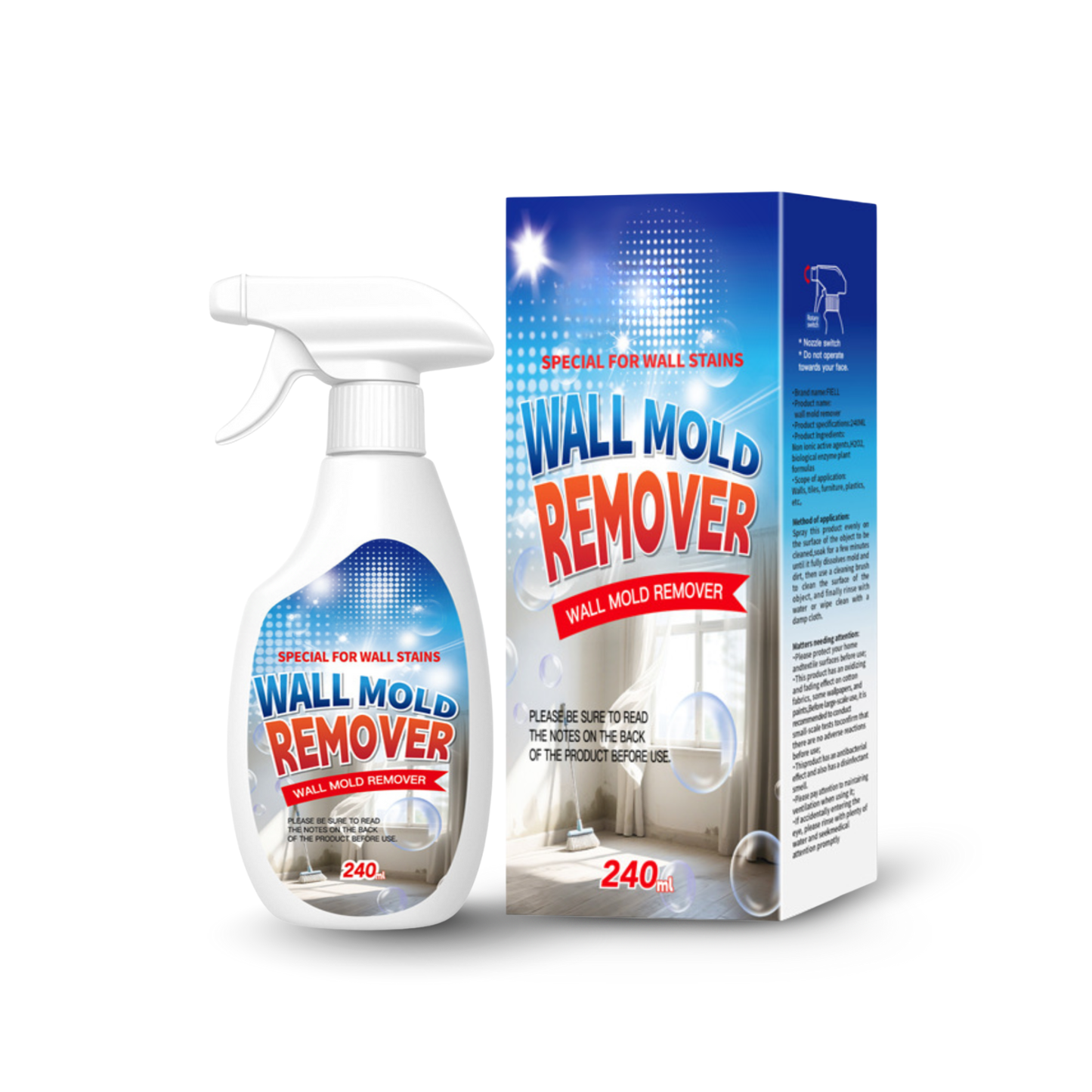 Rapid Mold-Removing Spray