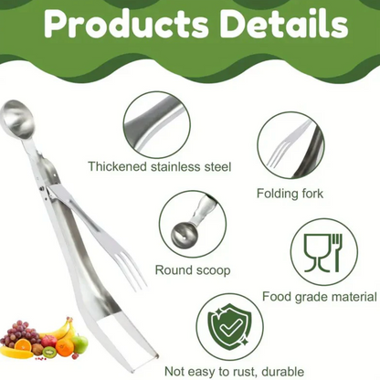 3-in-1 Stainless Steel Watermelon Cutter