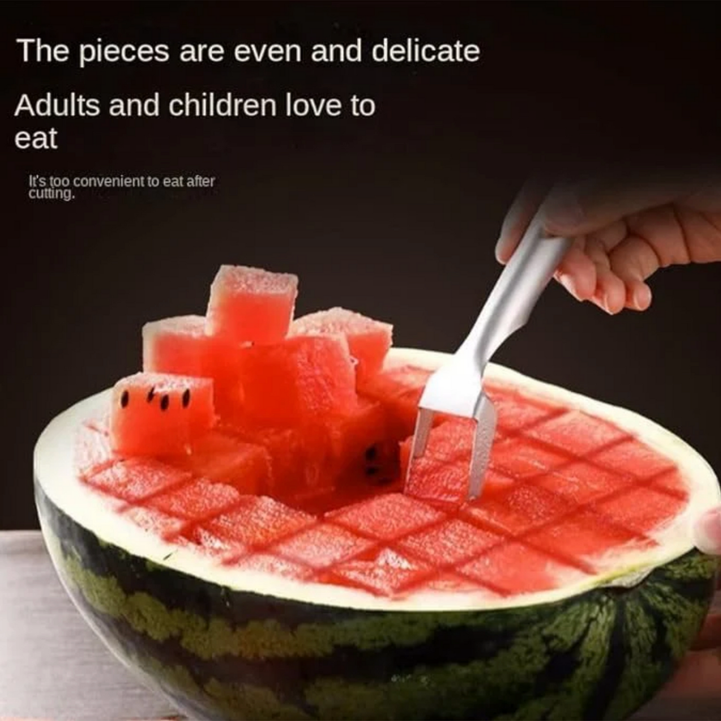 2-in-1 Watermelon Cutter and Fork