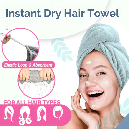 Instant Dry Hair Towel